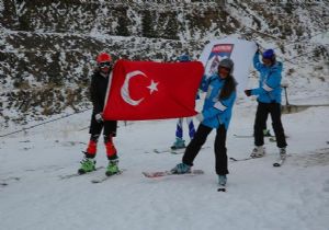 Erzurum Kayak Kulübü sezonu açtı